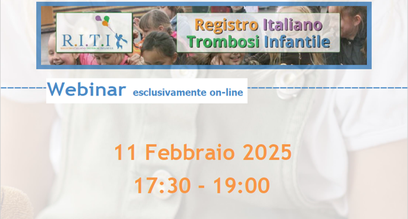 Webinar – Stroke ischemico: update su tendenze di riperfusione nello stroke cerebrale pediatrico (AIS pediatrico)”